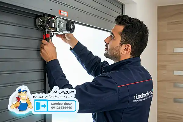 تماس با سرویس در و مهندس گودرزی09126756940 برای تعمیر درب اتوماتیک و جک پارکینگ
